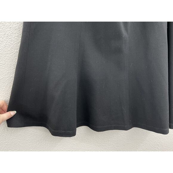 Womens Rafaella Black Minimalist Skirt Size 12 Petite with alterations - Picture 2 of 10